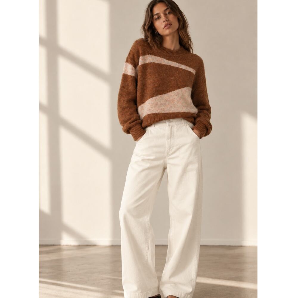 Paloma Wool Vega Sweater XS/S Rust Blush Mohair Wool AW18 Made in Spain
